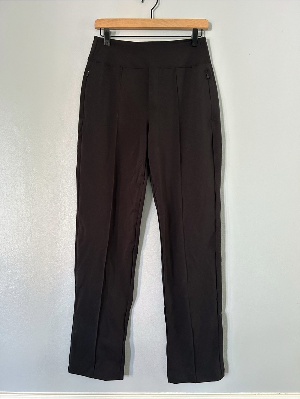 Athleta • black trouser pants 6 high rise